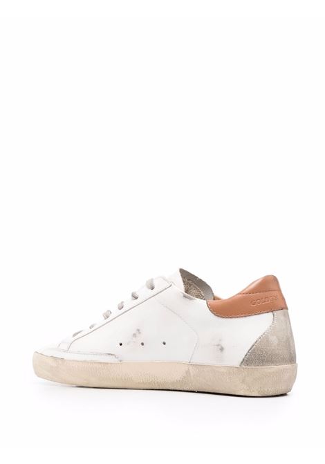 Sneakers super-star in bianco e beige - GOLDEN GOOSE  donna GOLDEN GOOSE | GWF00102F00218210803